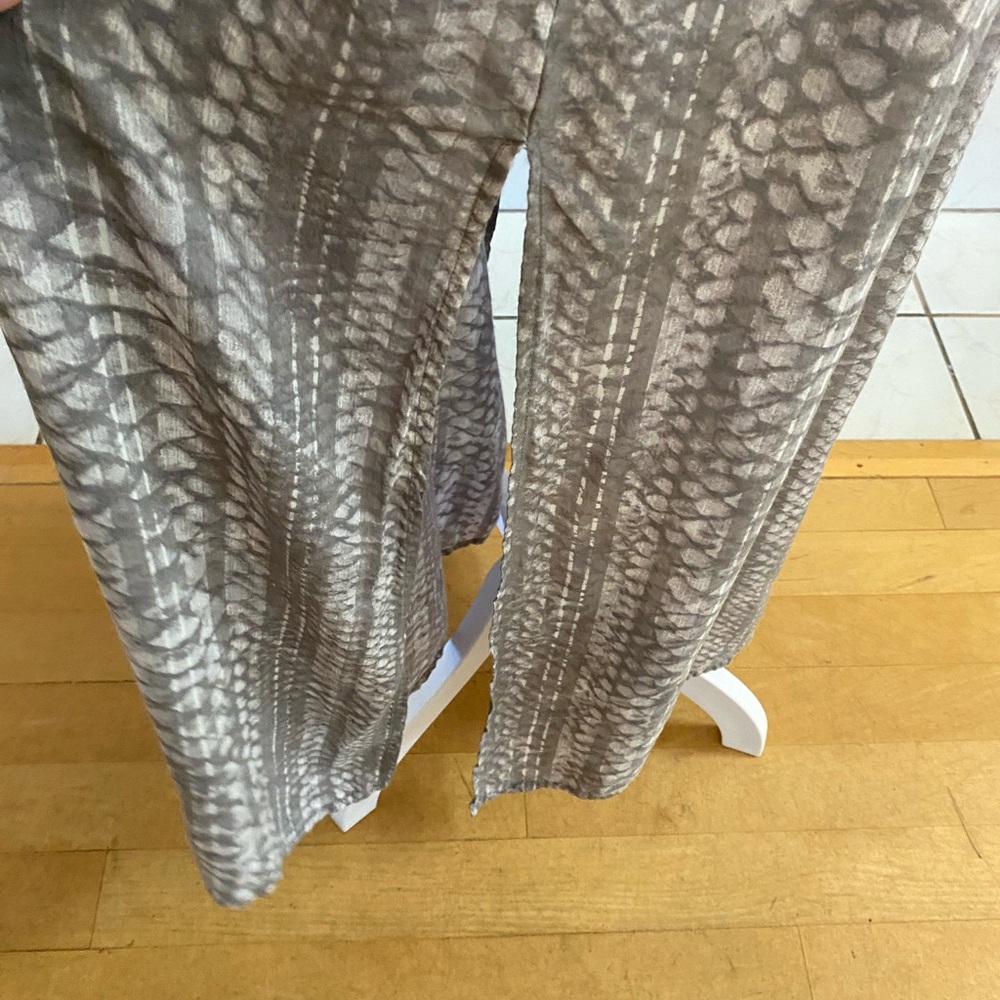 Lascana VENUS swimwear coverup maxi dress Gray White, Size M - Picture 5 of 7